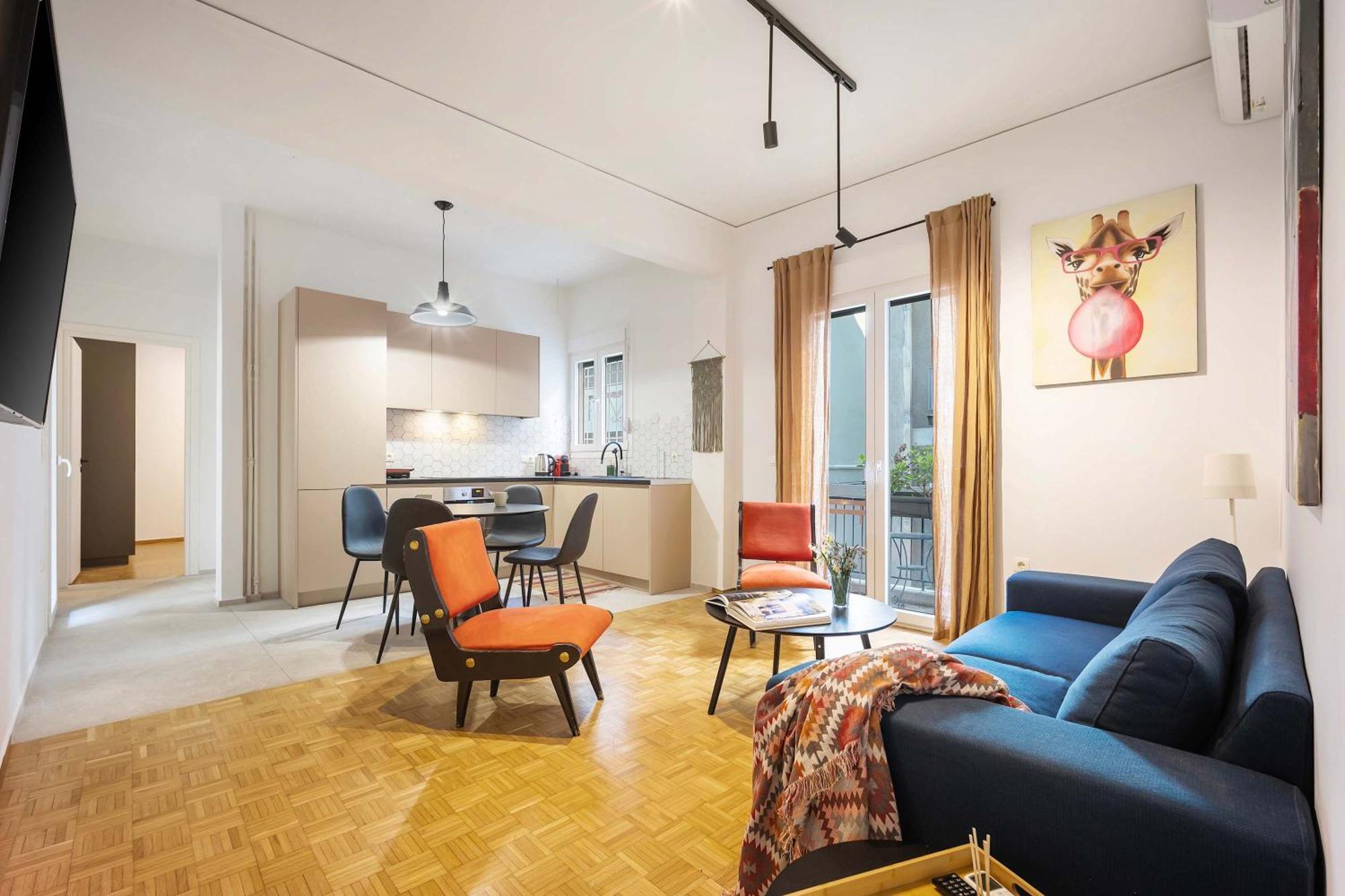 O&O Group - Eclectic Chic Thissio Apartment アテネ エクステリア 写真